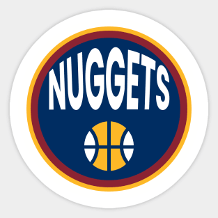 nuggets basketball Sticker